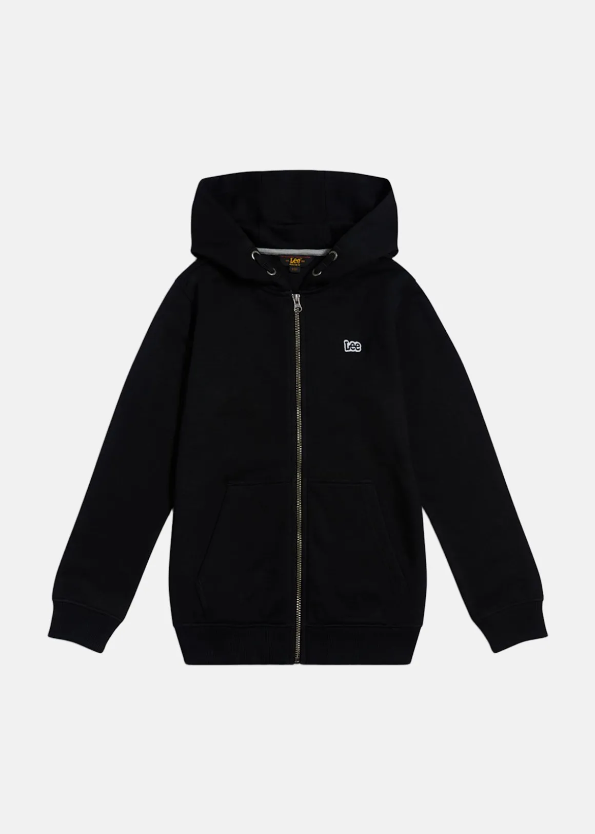 BADGE LB ZIP THROUGH HOODIE