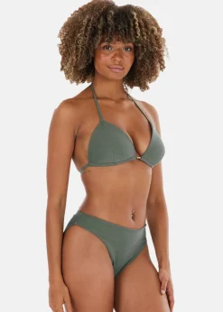 Bay W Triangle Bikini Top