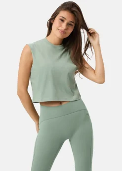 BORG CROPPED TANK TOP