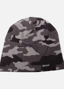 CAMO PRINTED WOOL BEANIE