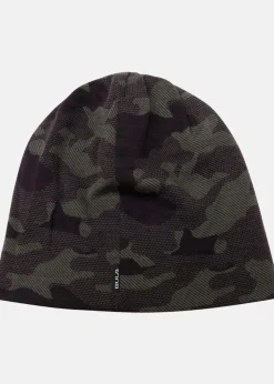 CAMO PRINTED WOOL BEANIE