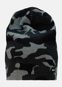 Camo Printed Wool Beanie