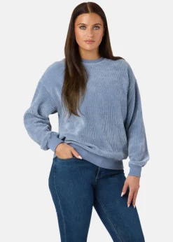 Chenille Lounge Crew Neck W