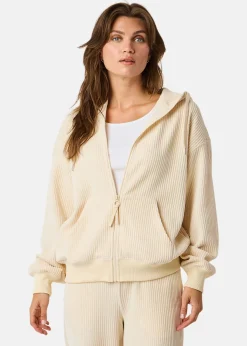 Chenille Lounge Full Zip Hoodie W
