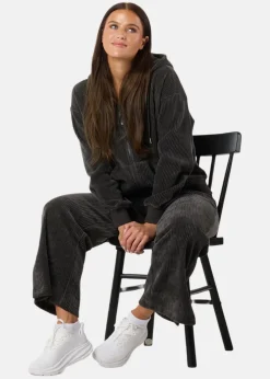 Chenille Lounge Full Zip Hoodie W