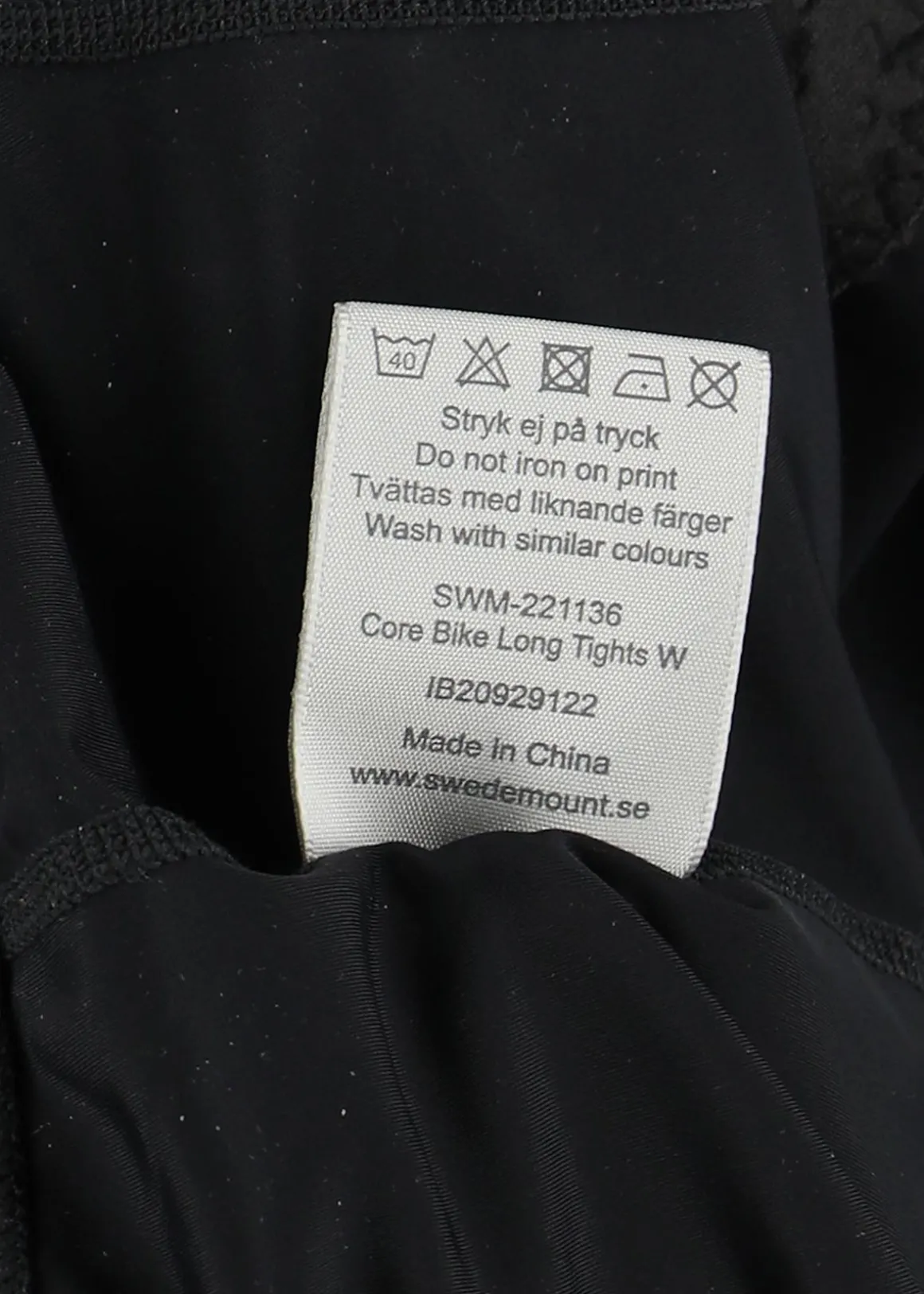 Core Bike Long Tights W