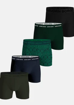 COTTON STRETCH BOXER 5p