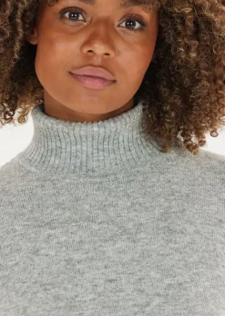 Daviana W Knitted High Neck