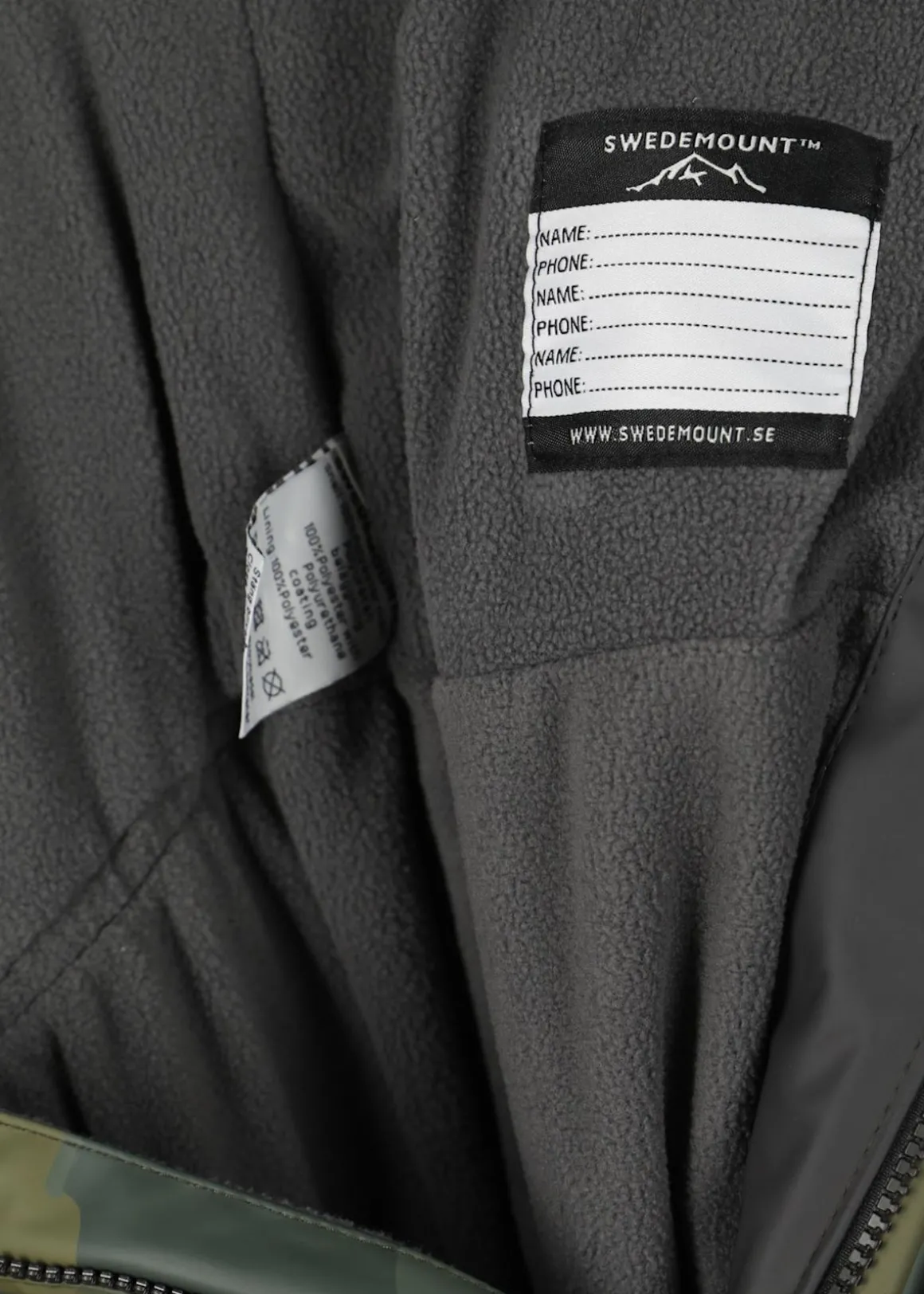 Drop Fleece Rain Suit JR