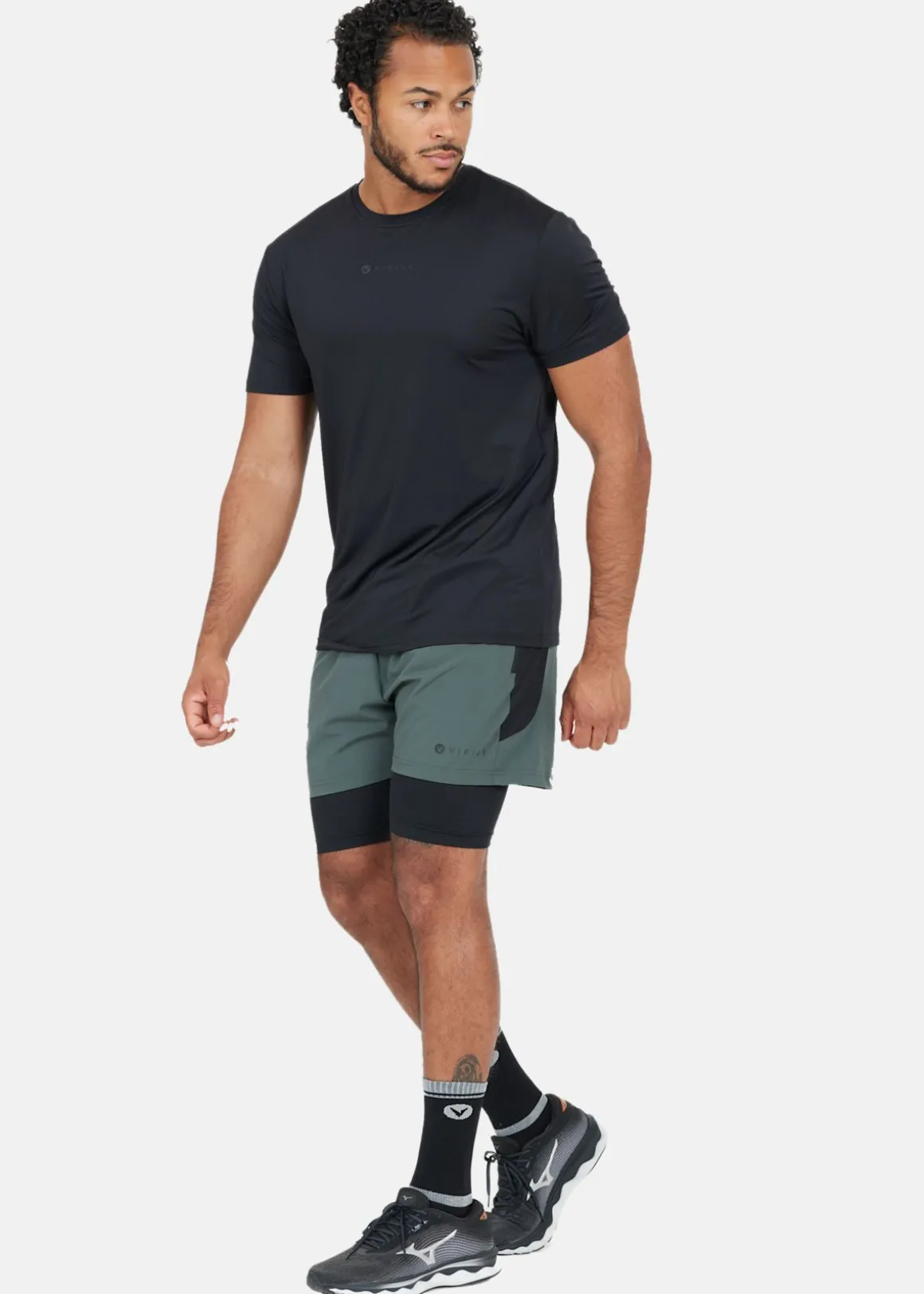 Dylan M 2-in-1 Stretch Shorts