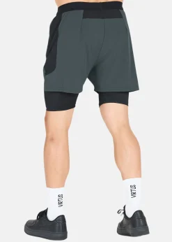 Dylan M 2-in-1 Stretch Shorts