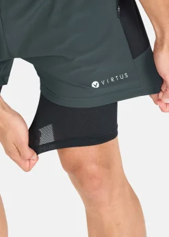 Dylan M 2-in-1 Stretch Shorts