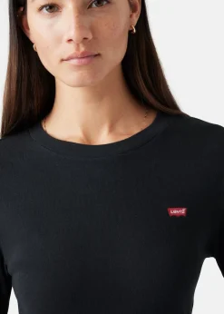 ESSENTIAL HM LS TEE WHITE +