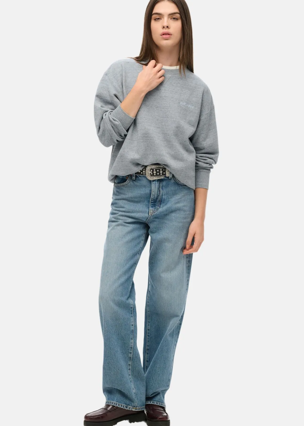 Essential Logo Overdyed Sweat