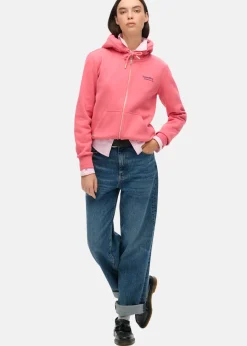 Essential Logo Zip Hoodie