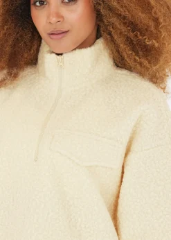 Florrie W Sherpa Half zip