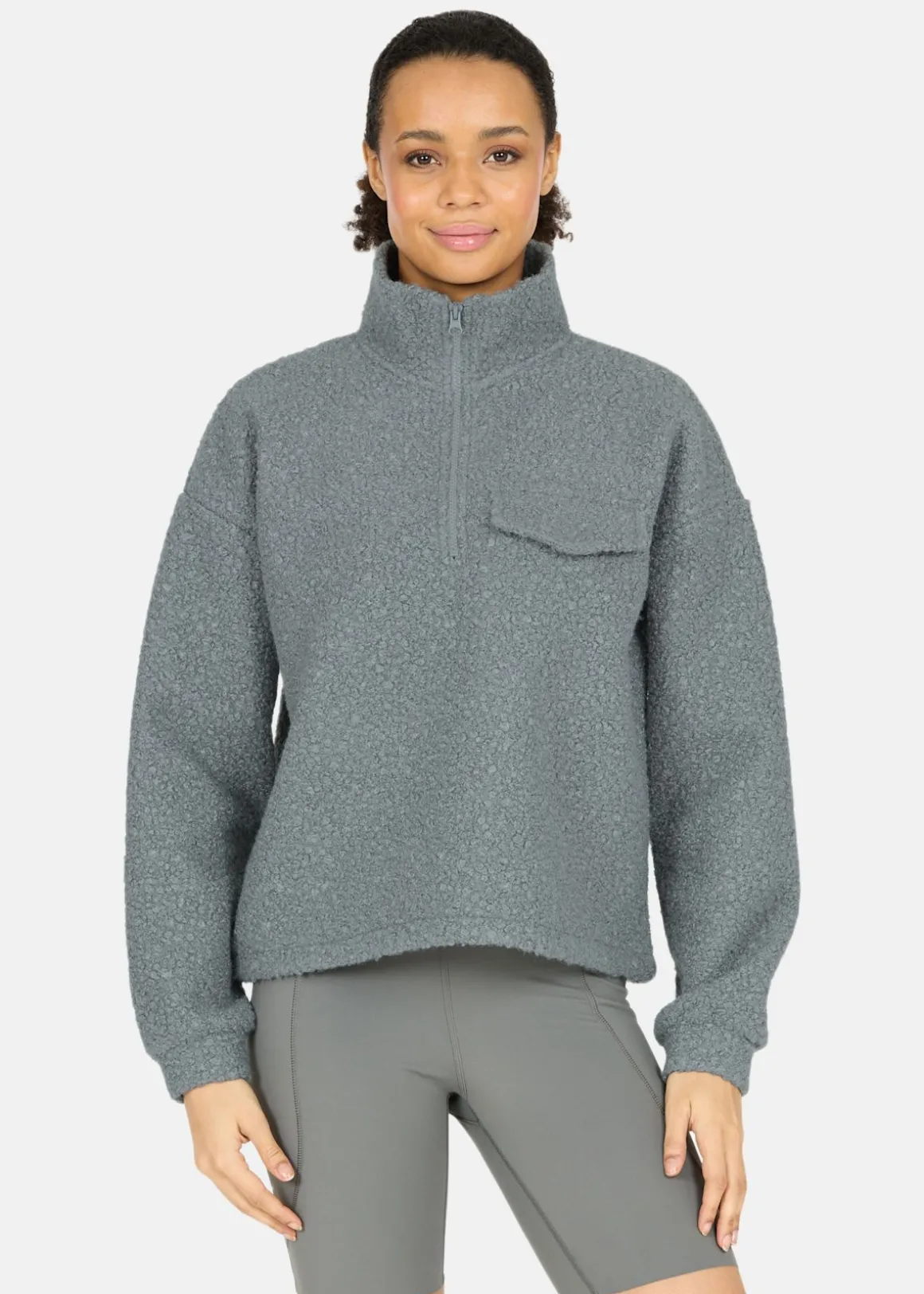 Florrie W Sherpa Half zip