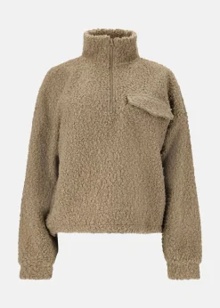 Florrie W Sherpa Half zip