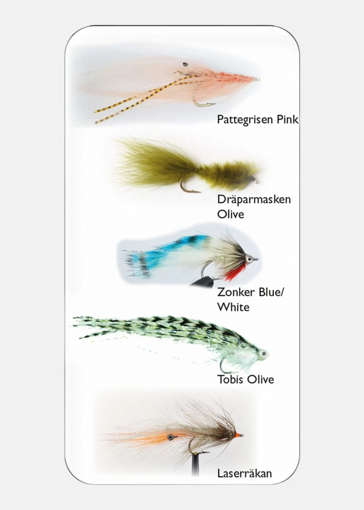 Flugkollektion Havsöring Mix 1