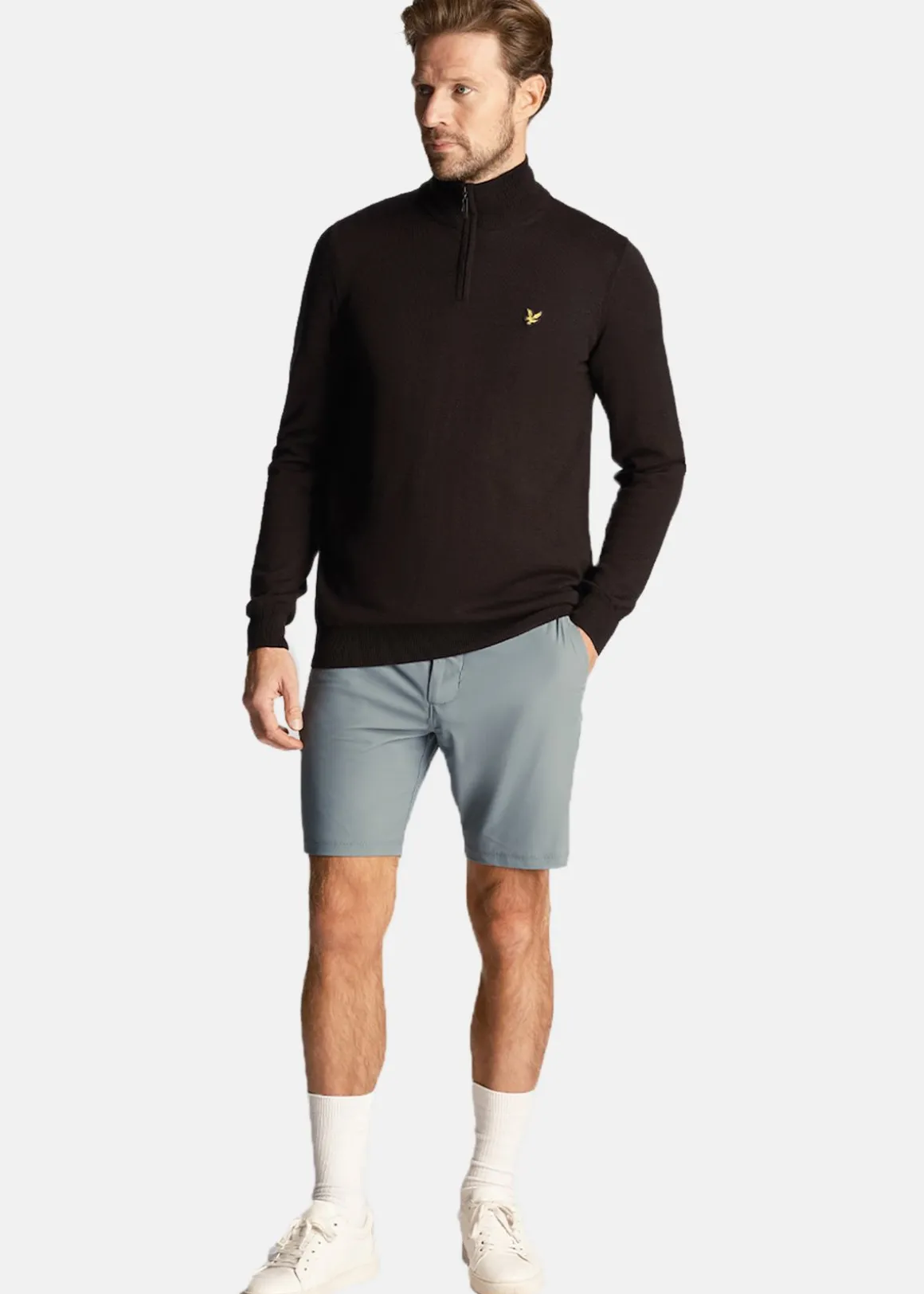 Golf Core 1/4 Zip Merino Mix
