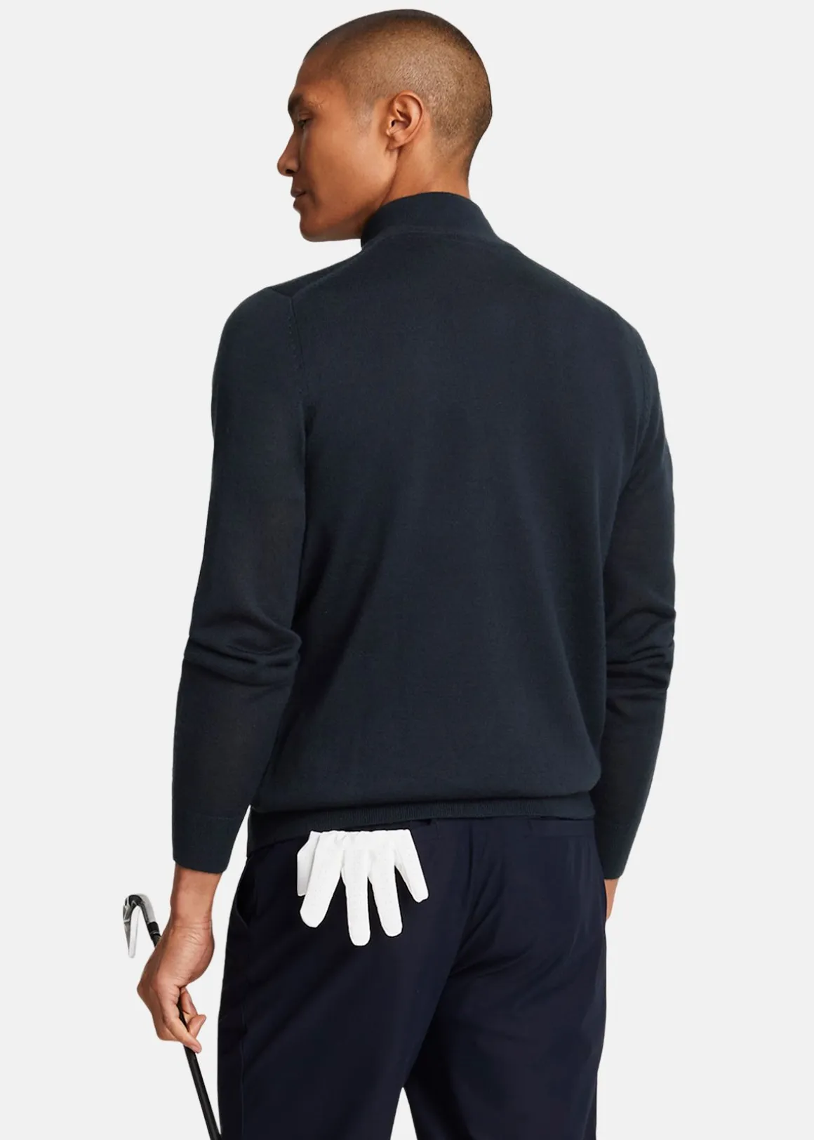 Golf Quarter Zip Merino Jumper