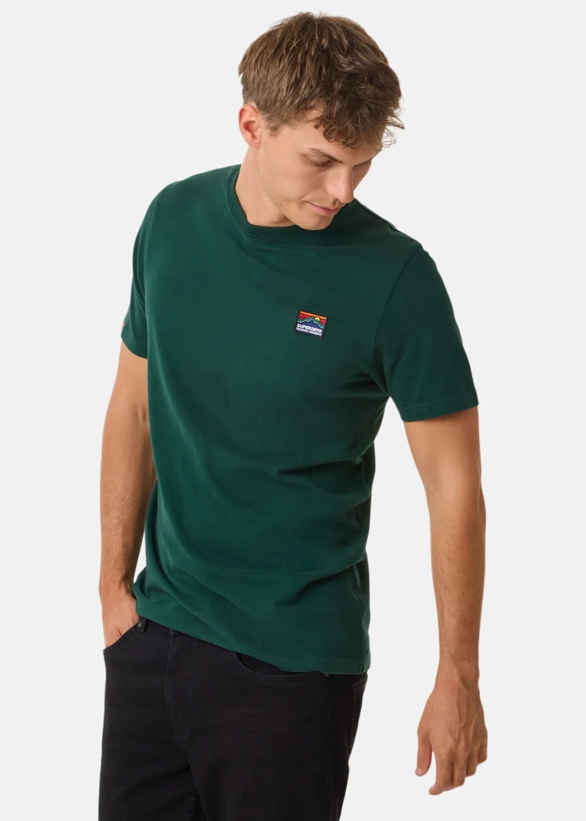 GREAT OUTDOORS EMB RELAXED TEE