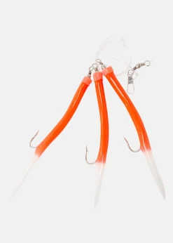 Gummi Makk Röd/Lys Rigg #10/0