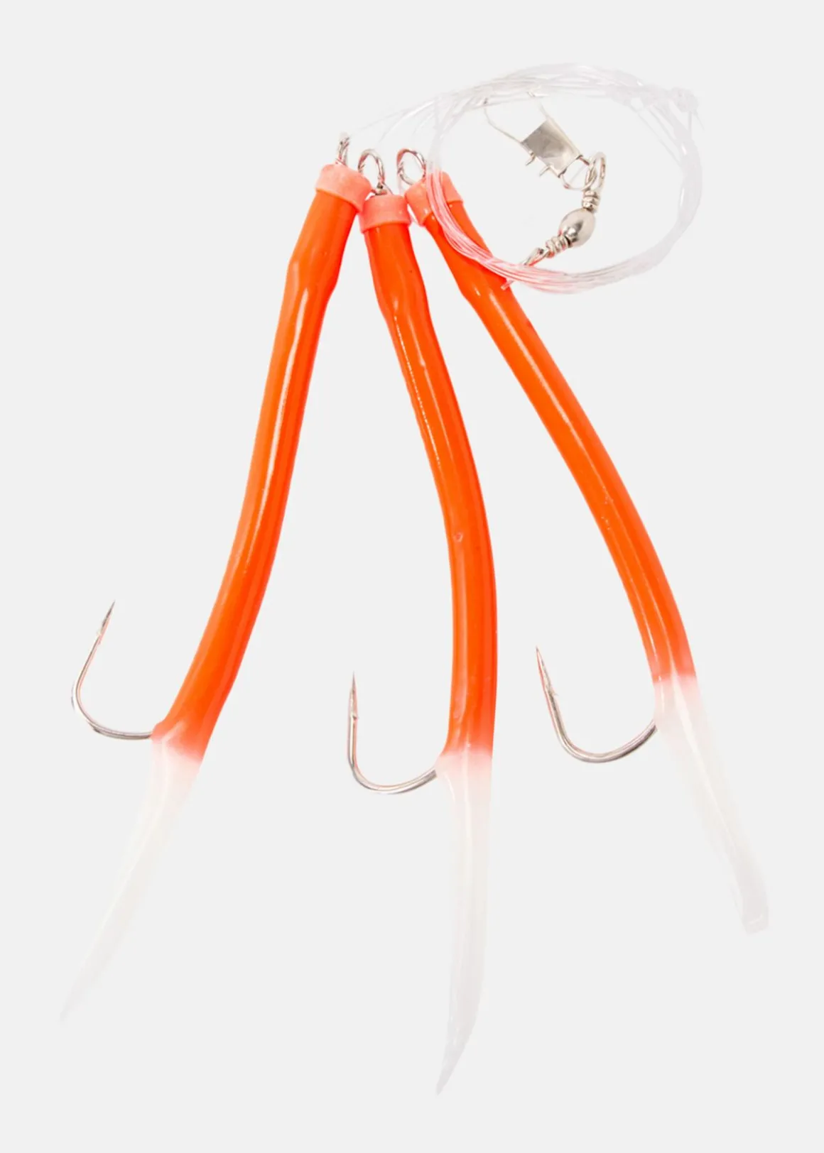 Gummi Makk Röd/Lys Rigged #8/0