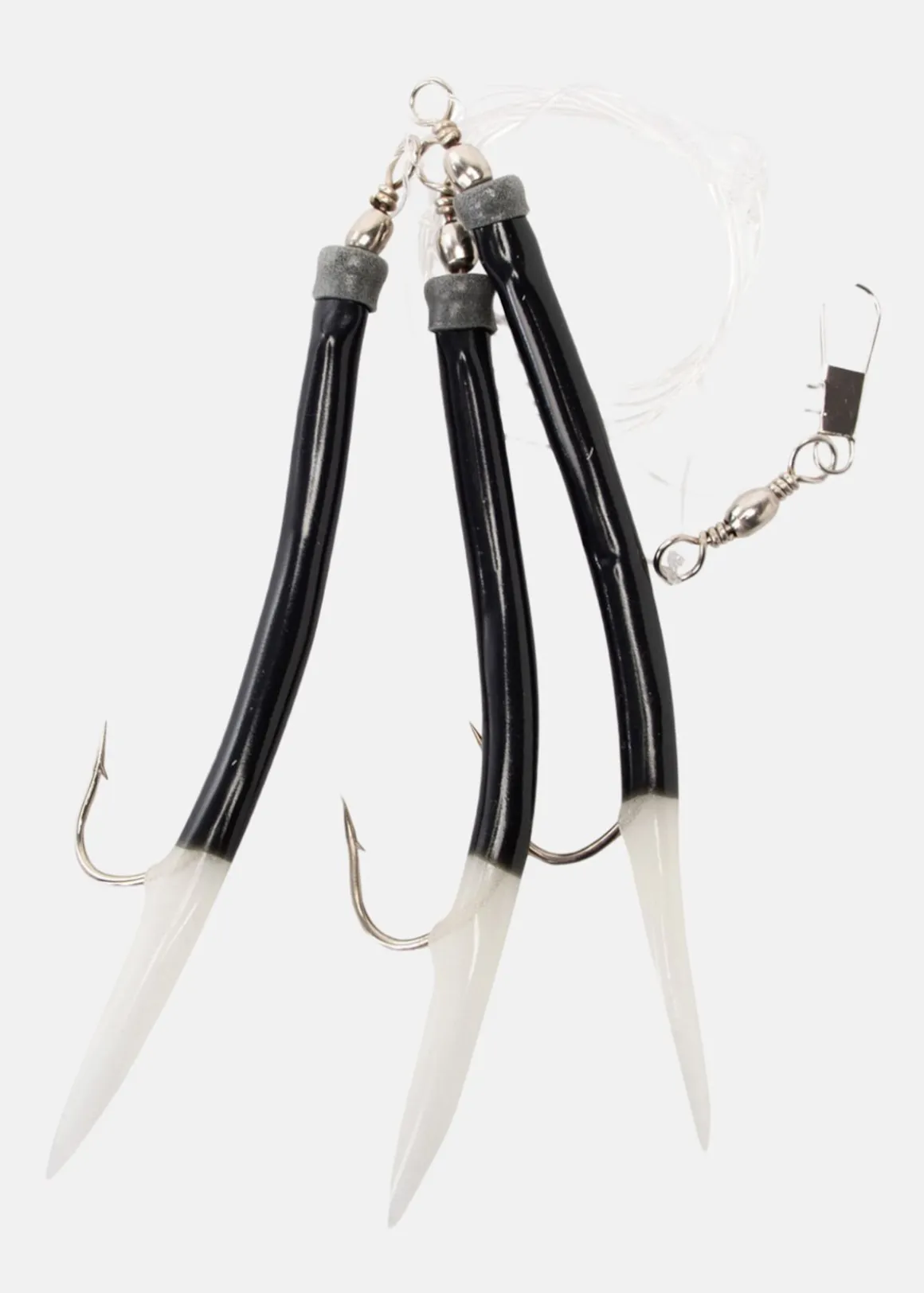 Gummi Makk Sva/Lys Rigged #8/0