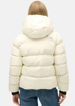 Hooded Sports Puffer Jacket