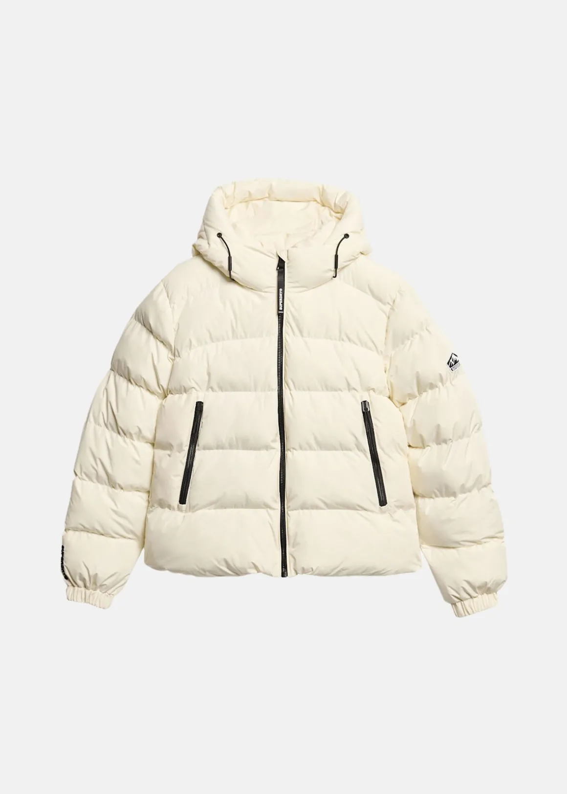 Hooded Sports Puffer Jacket