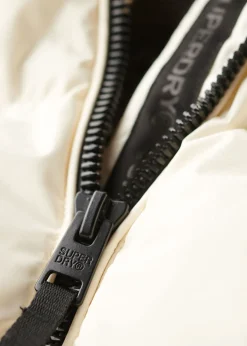 Hooded Sports Puffer Jacket