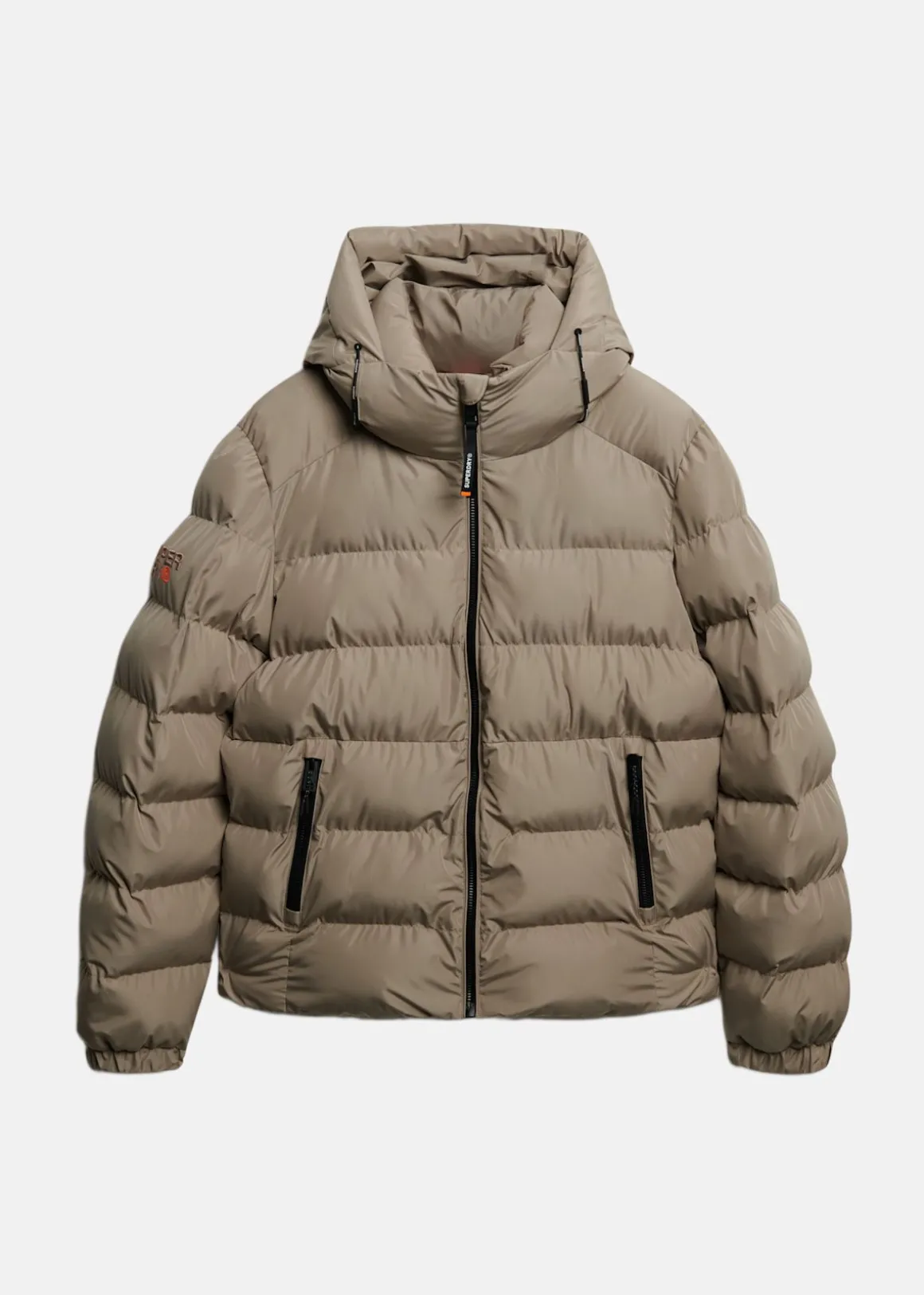 HOODED SPORTS PUFFER JACKET