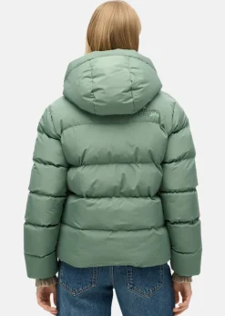 Hooded Sports Puffer Jacket