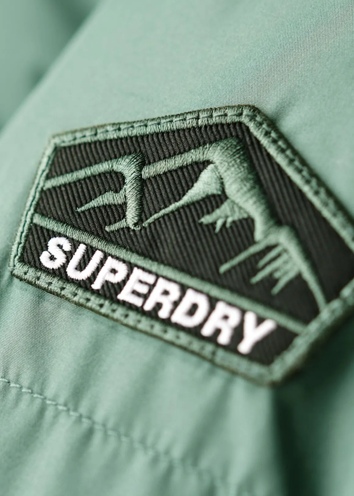 Hooded Sports Puffer Jacket