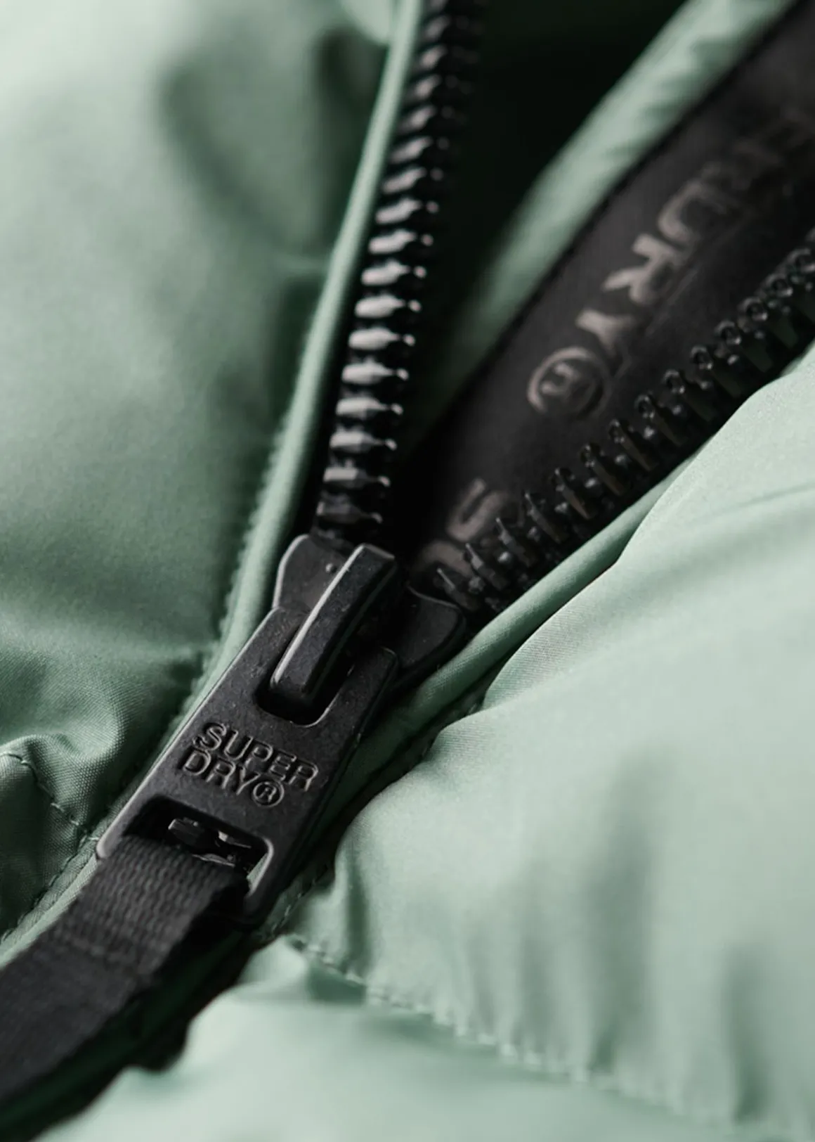 Hooded Sports Puffer Jacket