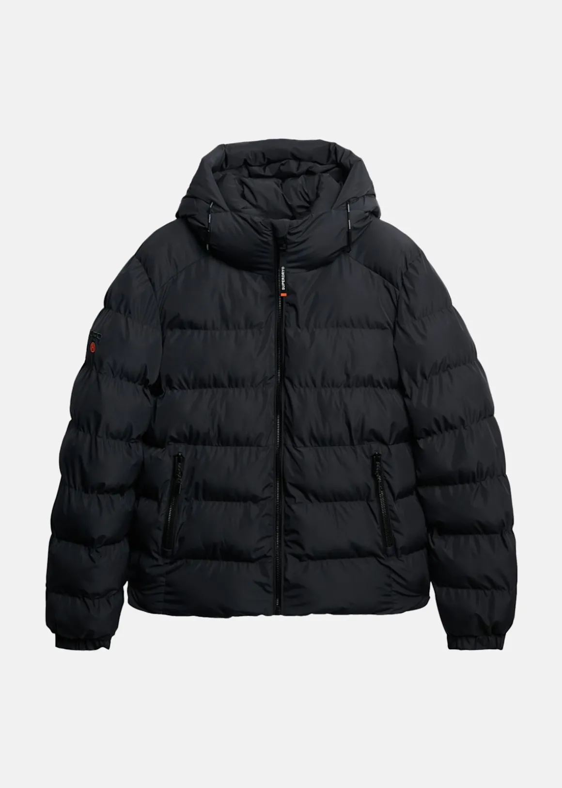 HOODED SPORTS PUFFER JACKET