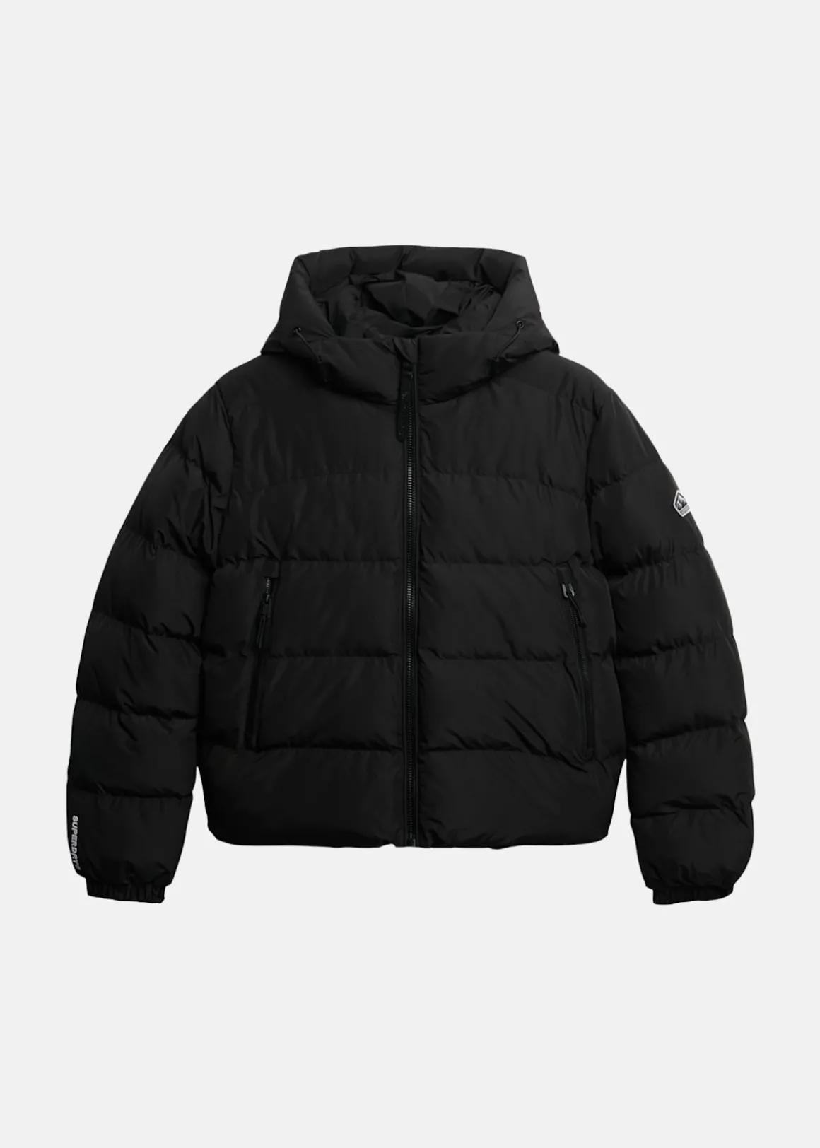 HOODED SPORTS PUFFER JACKET