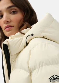 HOODED SPORTS PUFFER JACKET