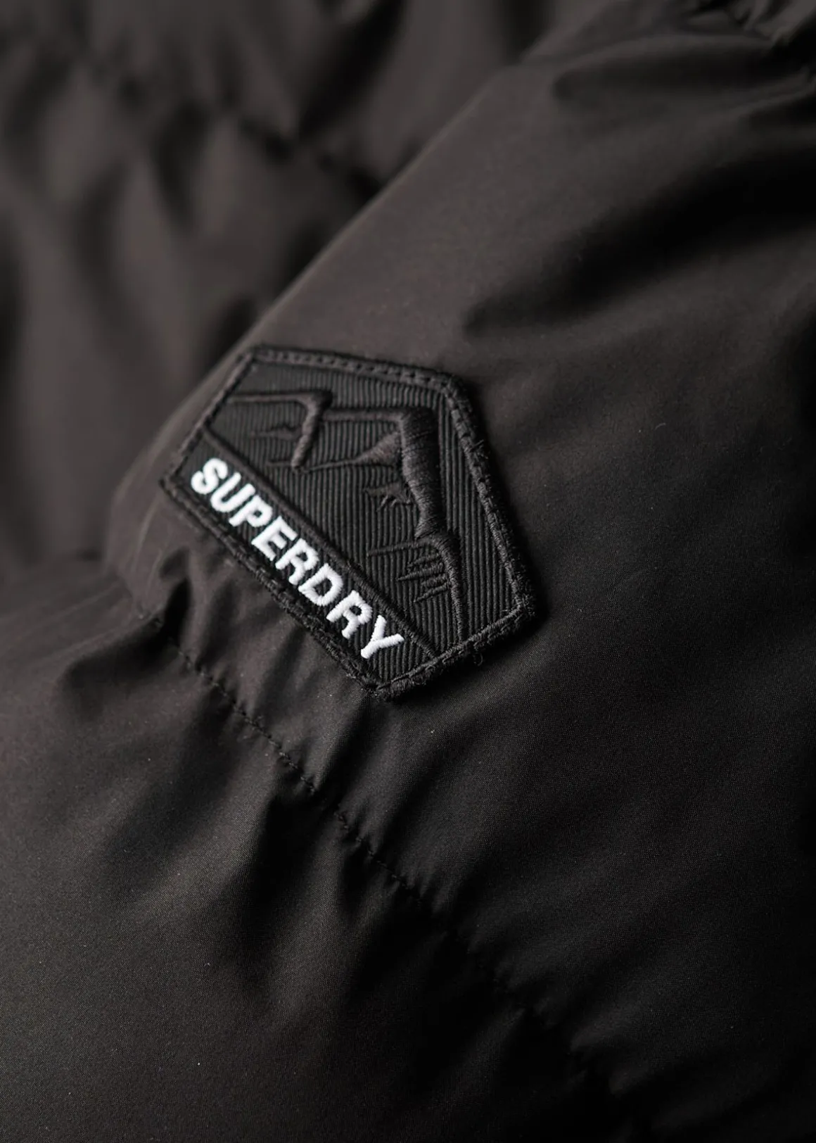 Hooded Sports Puffer Jacket