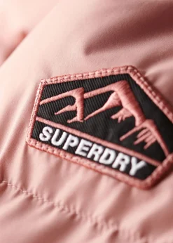 Hooded Sports Puffer Jacket