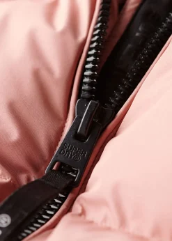 Hooded Sports Puffer Jacket