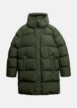 HOODED SPORTS PUFFER MID JKT