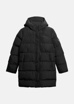 HOODED SPORTS PUFFER MID JKT