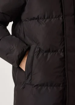 HOODED SPORTS PUFFER MID JKT