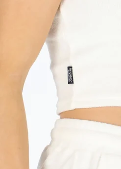 Ibiza Terry Crop Singlet W