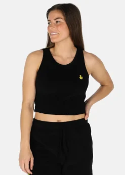 Ibiza Terry Crop Singlet W