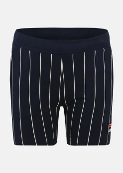 LECZNA pinstriped shorts