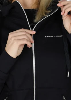 Lounge Long Zip Hood W