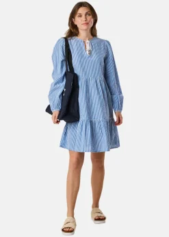 Marina Seersucker Tunic Dress W